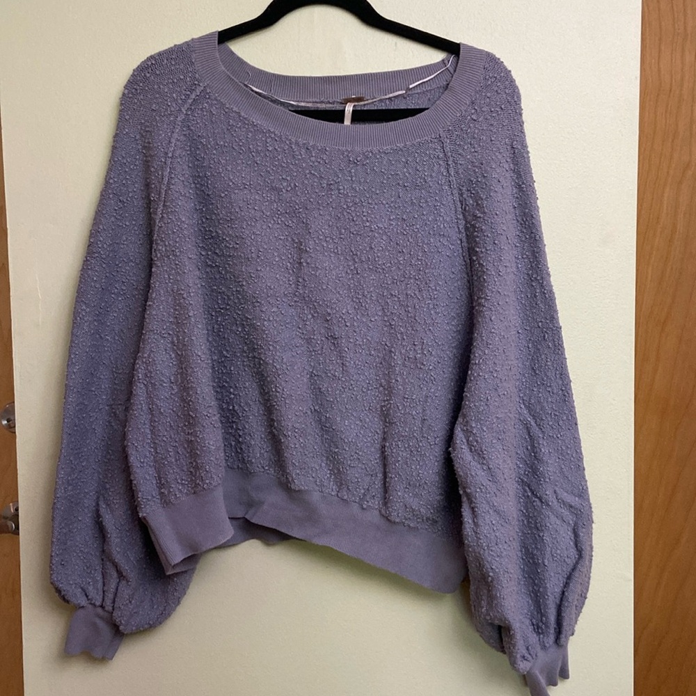 Free people slouchy sweatshirt - size small